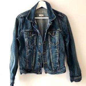 Madewell medium wash jean jacket